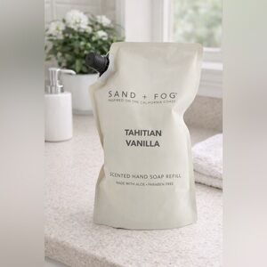 Sand + Fog Tahitian Vanilla Hand Soap Refill Bag 34 oz